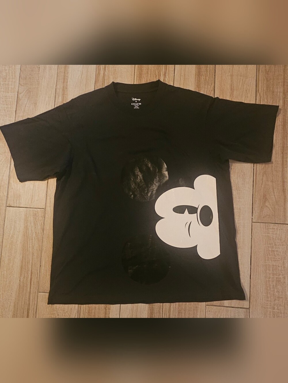 Disney X Coach Wink Mickey Mouse T Shirt size XL
